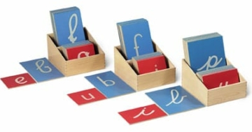 Sensory letters for language development