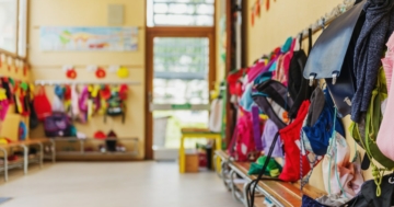 Kindergarten corridor