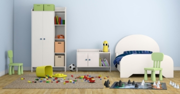 Children's room to arrange