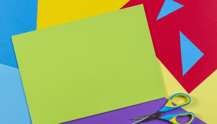 Carta colorata per gioco Montessori