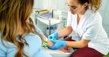 prelievo di sangue per test di coombs in gravidanza