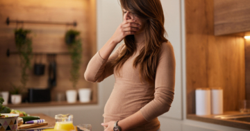 donna al quarto mese di gravidanza