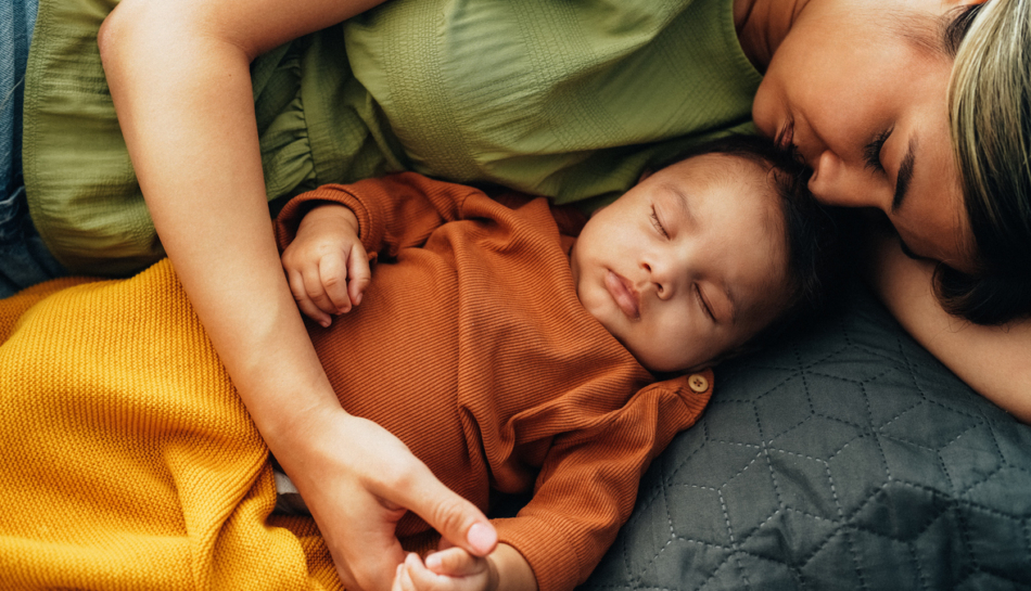 mamma con il suo bambino