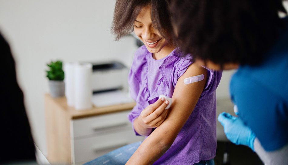 Somministrazione del vaccino per l'HPV